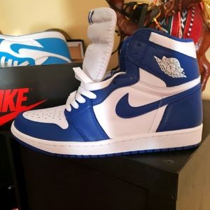 Jordan 1 storm blue..size 9.5 mens